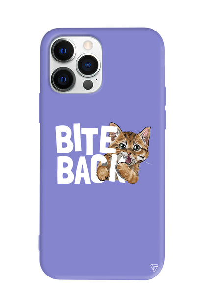 Harf Isıran Kedi Lansman Model İçi Kadife Silikon Telefon Kılıfı