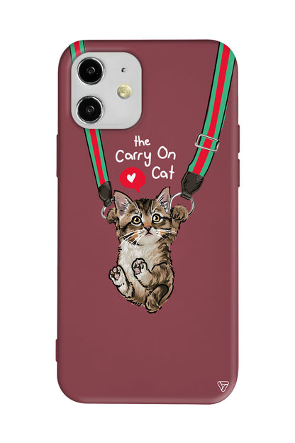 Sevimli Yavru kedi Lansman Model İçi Kadife Silikon Telefon Kılıfı