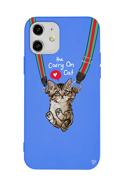 Sevimli Yavru kedi Lansman Model İçi Kadife Silikon Telefon Kılıfı