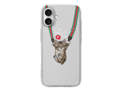 Sevimli Yavru kedi Lansman Model İçi Kadife Silikon Telefon Kılıfı