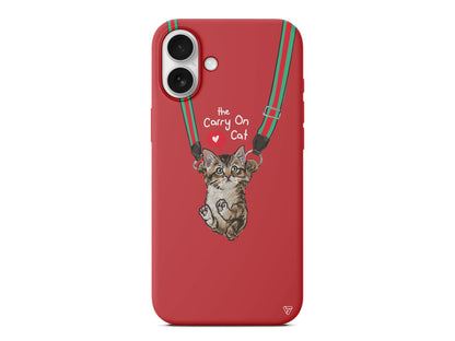 Sevimli Yavru kedi Lansman Model İçi Kadife Silikon Telefon Kılıfı – Plus Serisine Özel