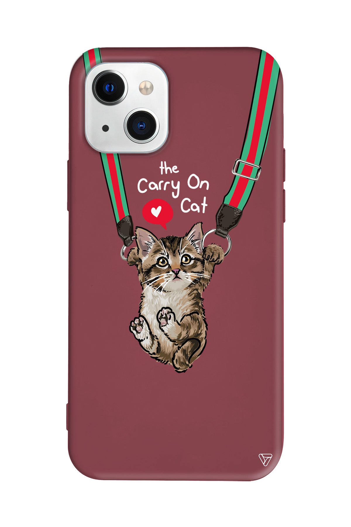 Sevimli Yavru kedi Lansman Model İçi Kadife Silikon Telefon Kılıfı