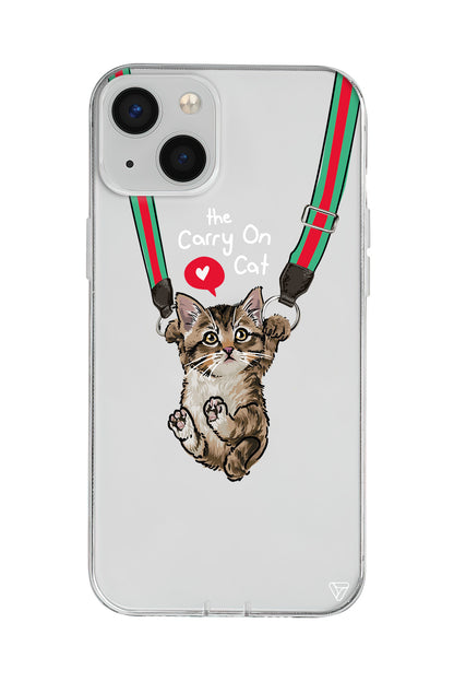 Sevimli Yavru kedi Lansman Model İçi Kadife Silikon Telefon Kılıfı