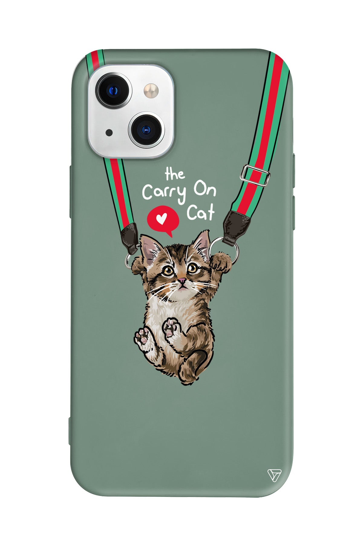 Sevimli Yavru kedi Lansman Model İçi Kadife Silikon Telefon Kılıfı