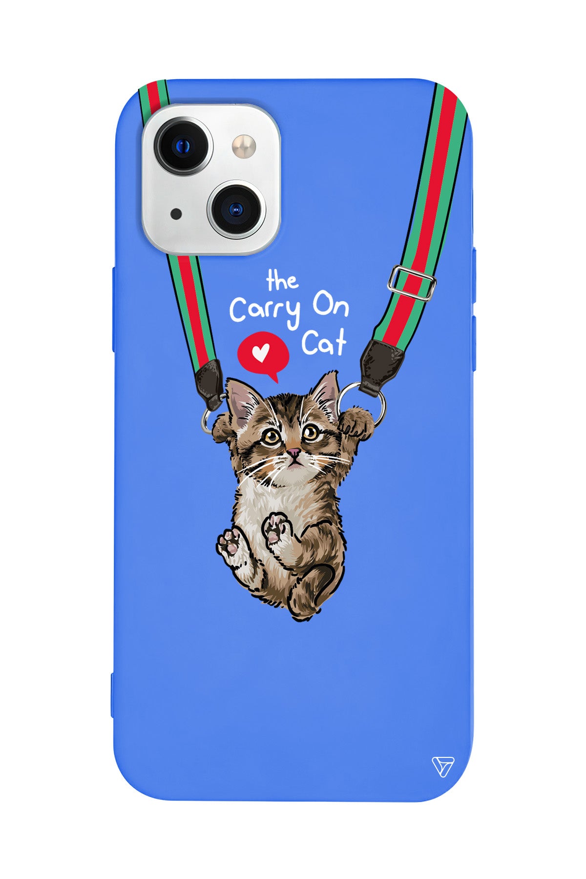 Sevimli Yavru kedi Lansman Model İçi Kadife Silikon Telefon Kılıfı