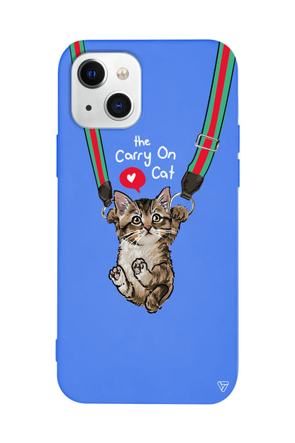 Sevimli Yavru kedi Lansman Model İçi Kadife Silikon Telefon Kılıfı