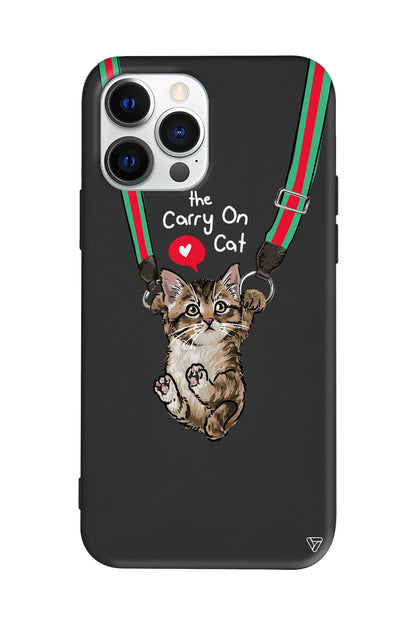 Sevimli Yavru kedi Lansman Model İçi Kadife Silikon Telefon Kılıfı