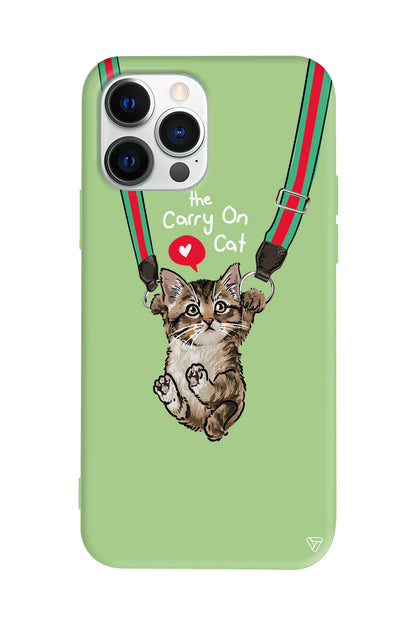 Sevimli Yavru kedi Lansman Model İçi Kadife Silikon Telefon Kılıfı