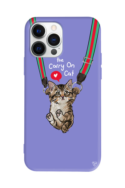 Sevimli Yavru kedi Lansman Model İçi Kadife Silikon Telefon Kılıfı