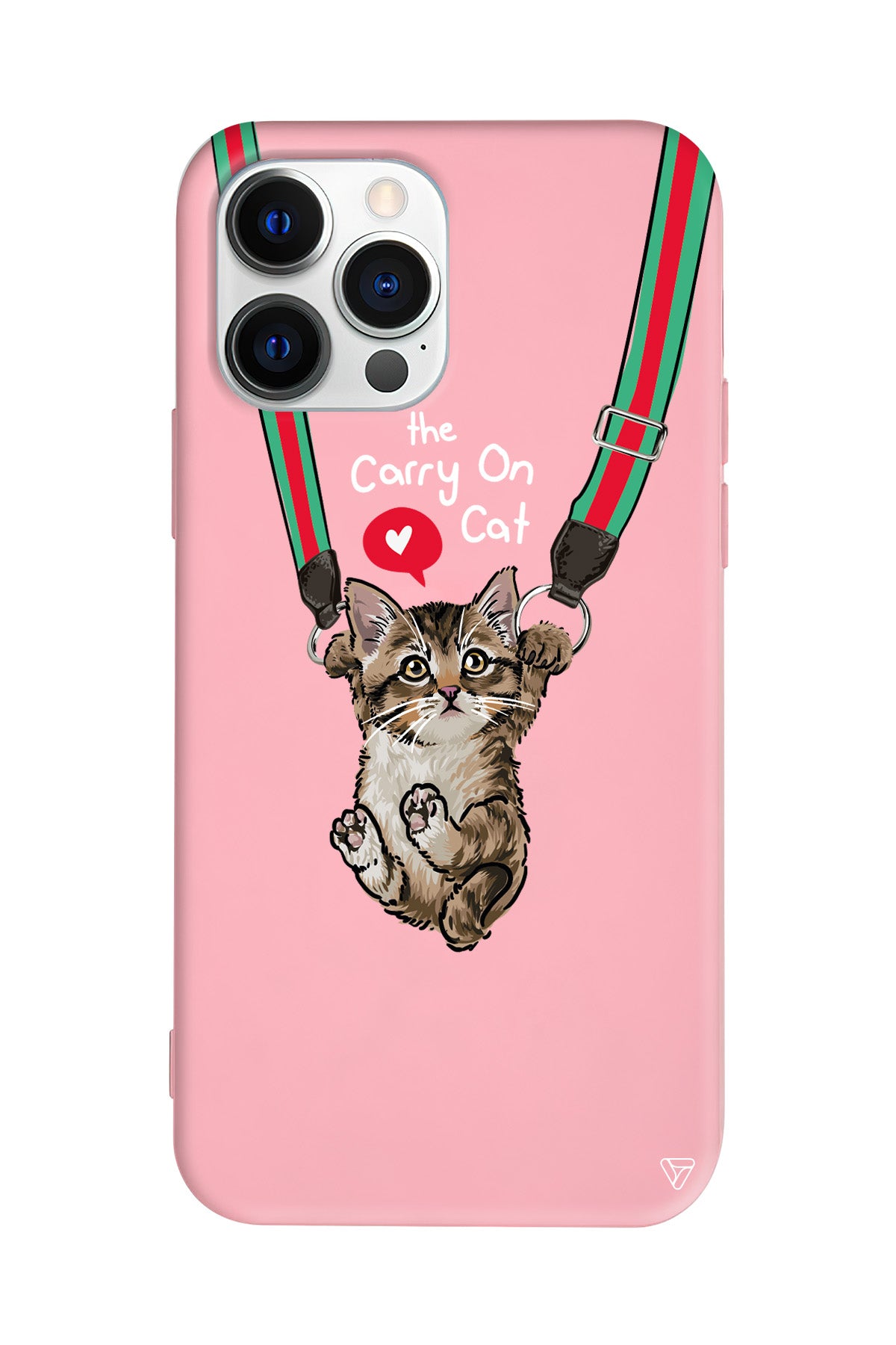 Sevimli Yavru kedi Lansman Model İçi Kadife Silikon Telefon Kılıfı