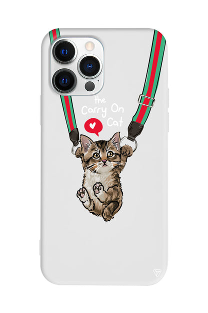 Sevimli Yavru kedi Lansman Model İçi Kadife Silikon Telefon Kılıfı