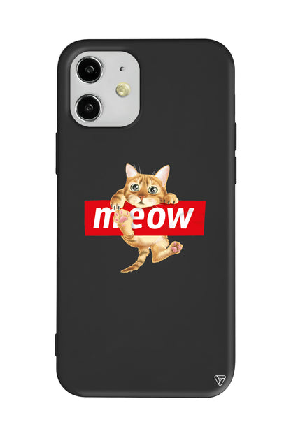 Meov Lansman Model İçi Kadife Silikon Telefon Kılıfı