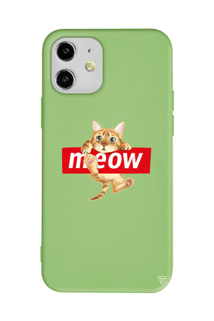 Meov Lansman Model İçi Kadife Silikon Telefon Kılıfı