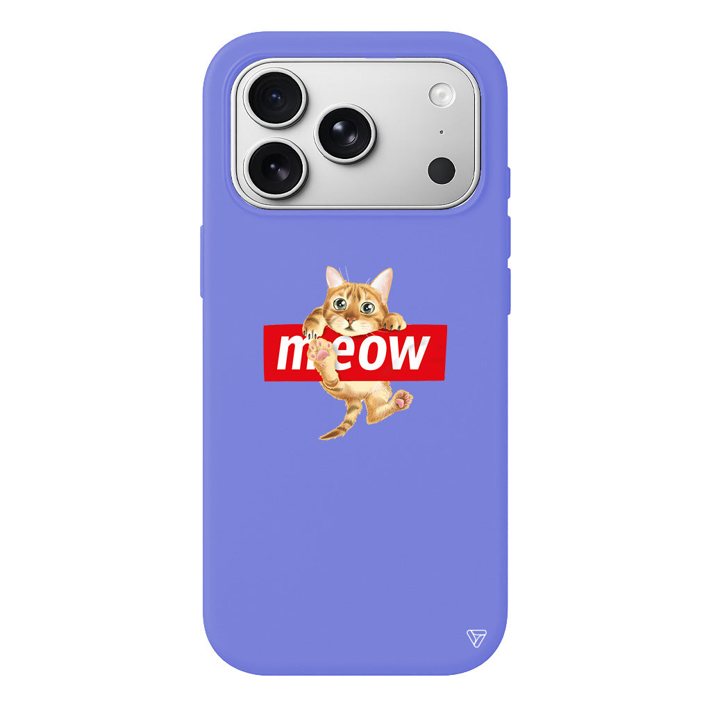 Meov Lansman Model İçi Kadife Silikon Telefon Kılıfı