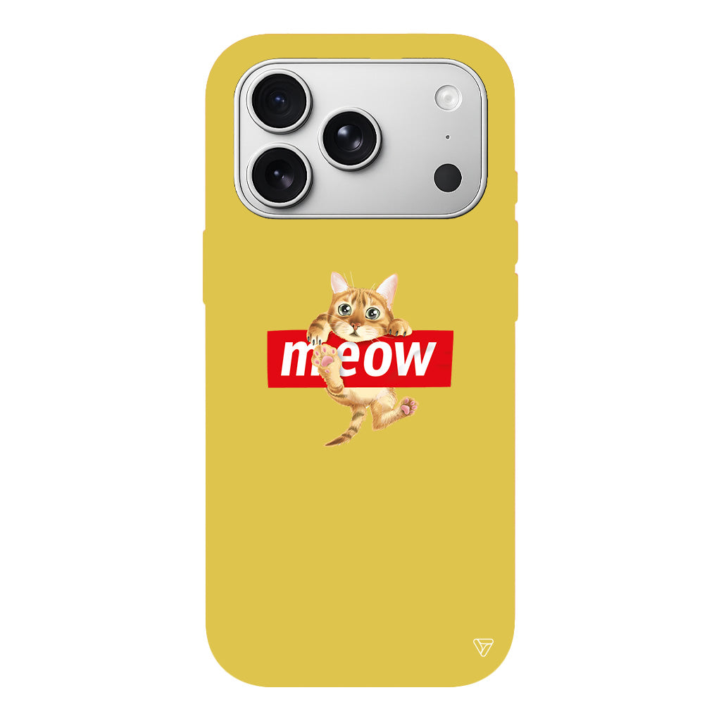 Meov Lansman Model İçi Kadife Silikon Telefon Kılıfı