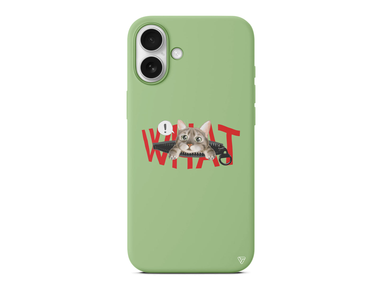 What! Kedi Lansman Model İçi Kadife Silikon Telefon Kılıfı