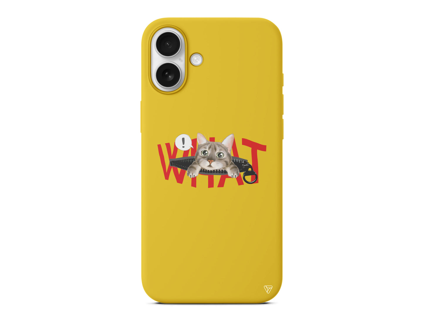 What! Kedi Lansman Model İçi Kadife Silikon Telefon Kılıfı – Plus Serisine Özel