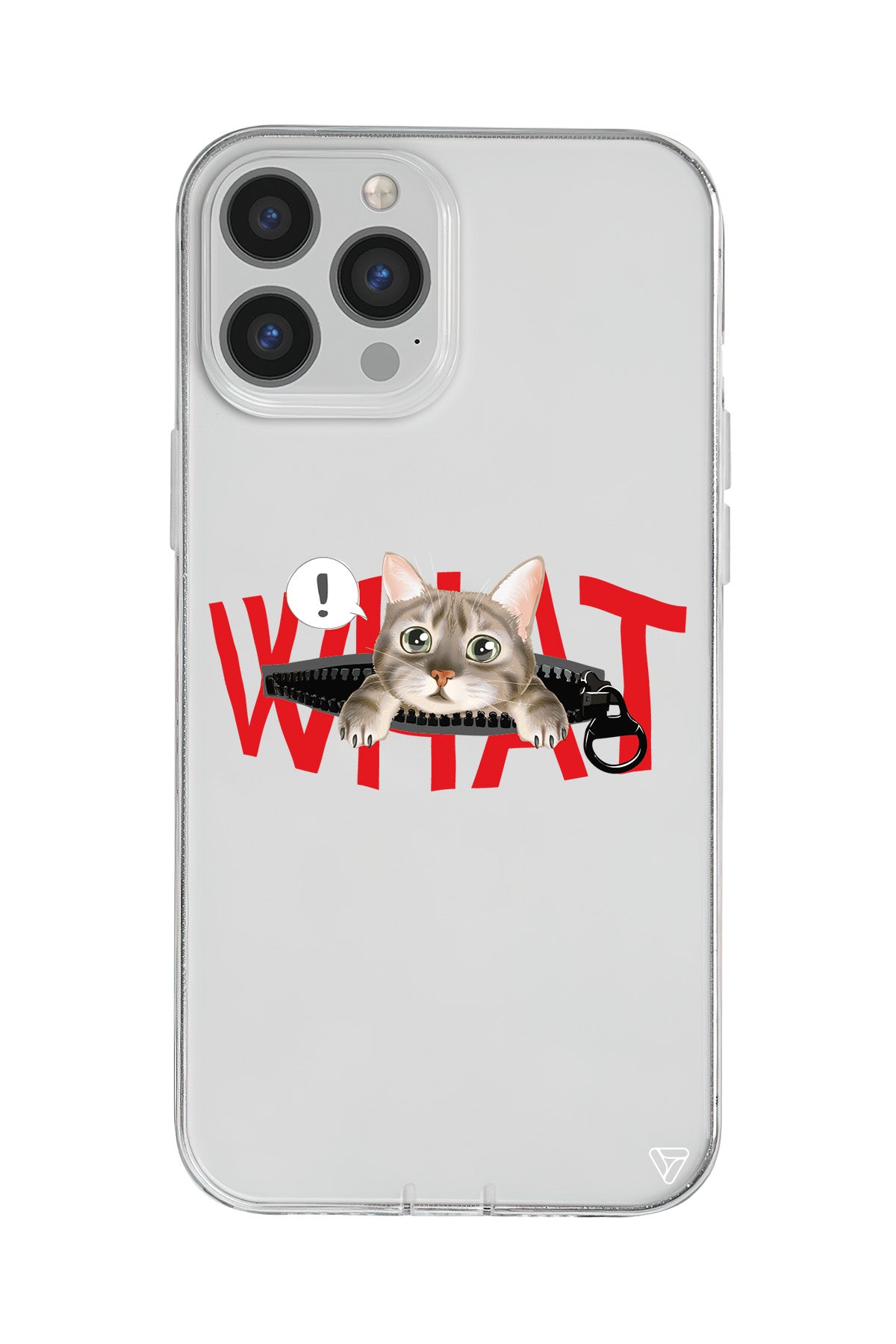 What! Kedi Lansman Model İçi Kadife Silikon Telefon Kılıfı