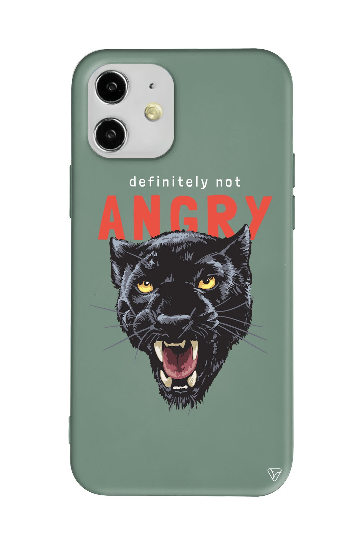 Sinirli Jaguar Pars Lansman Model İçi Kadife Silikon Telefon Kılıfı