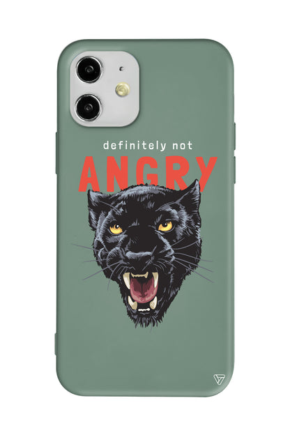 Sinirli Jaguar Pars Lansman Model İçi Kadife Silikon Telefon Kılıfı