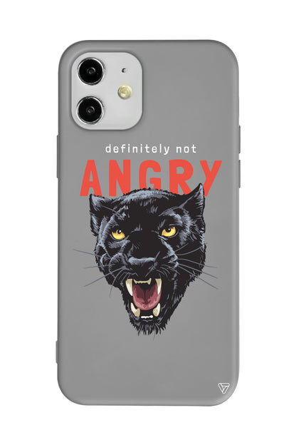 Sinirli Jaguar Pars Lansman Model İçi Kadife Silikon Telefon Kılıfı