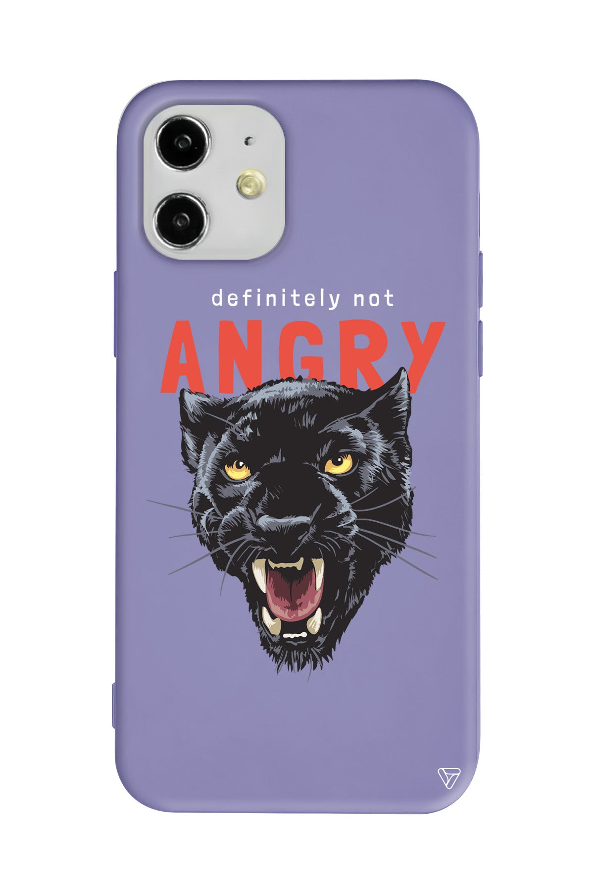 Sinirli Jaguar Pars Lansman Model İçi Kadife Silikon Telefon Kılıfı