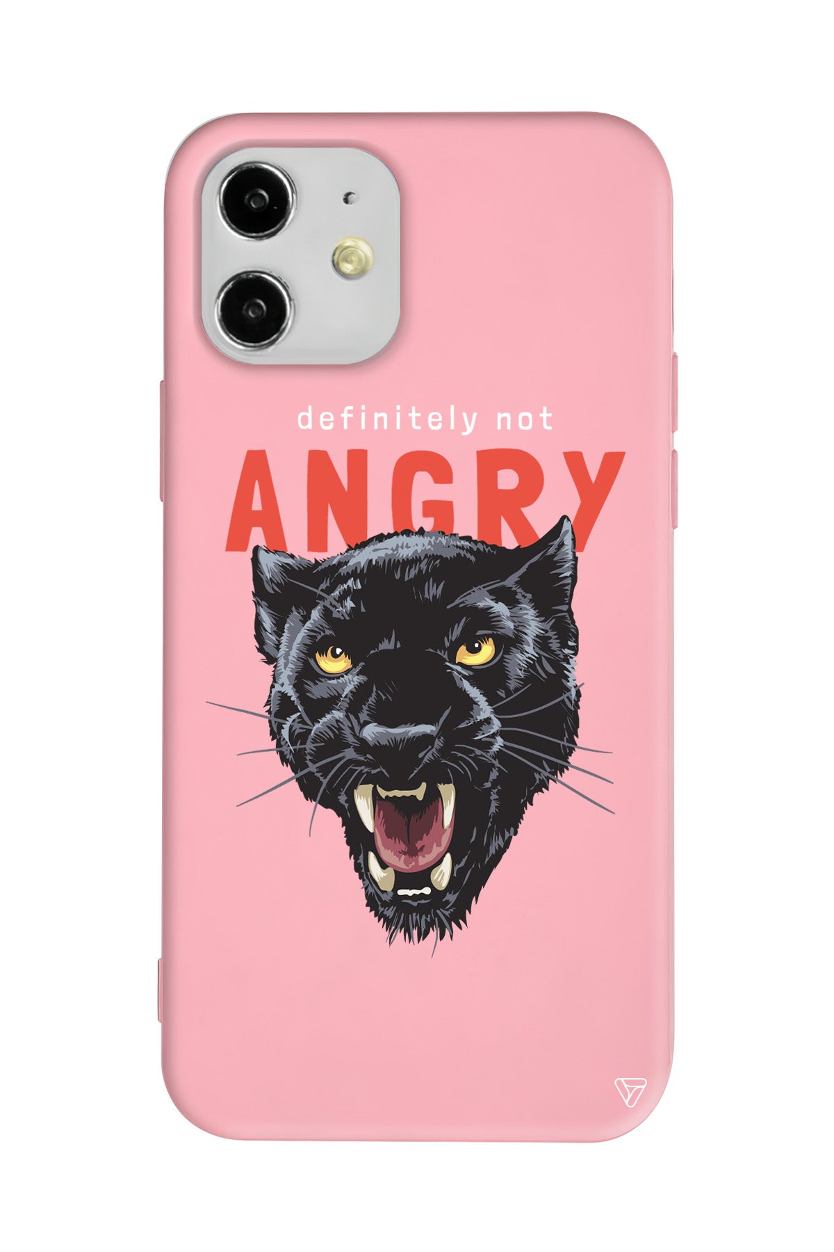 Sinirli Jaguar Pars Lansman Model İçi Kadife Silikon Telefon Kılıfı