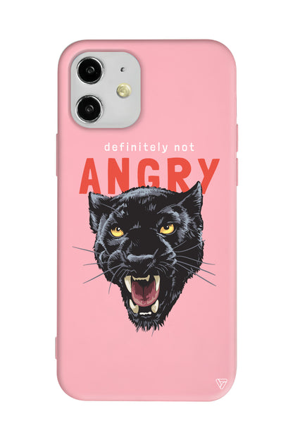 Sinirli Jaguar Pars Lansman Model İçi Kadife Silikon Telefon Kılıfı