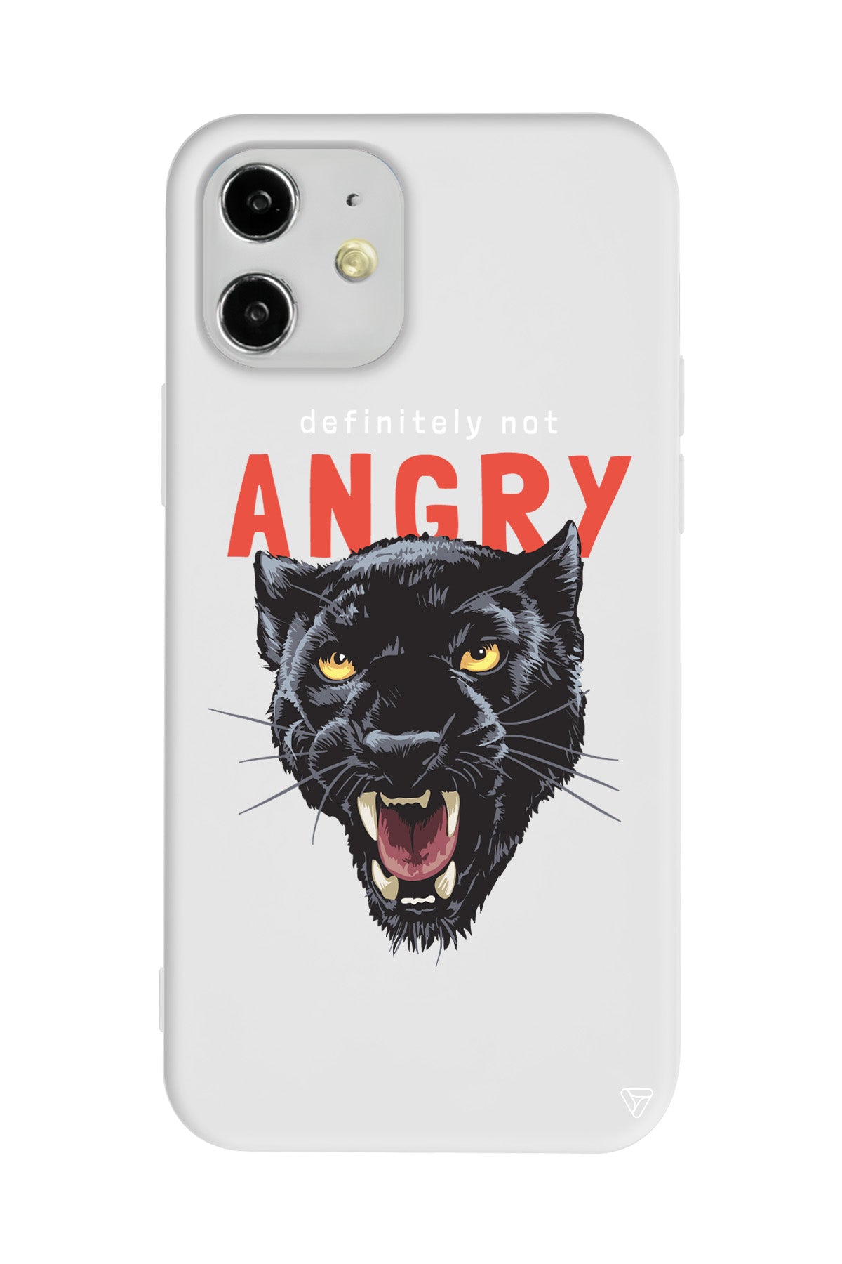 Sinirli Jaguar Pars Lansman Model İçi Kadife Silikon Telefon Kılıfı