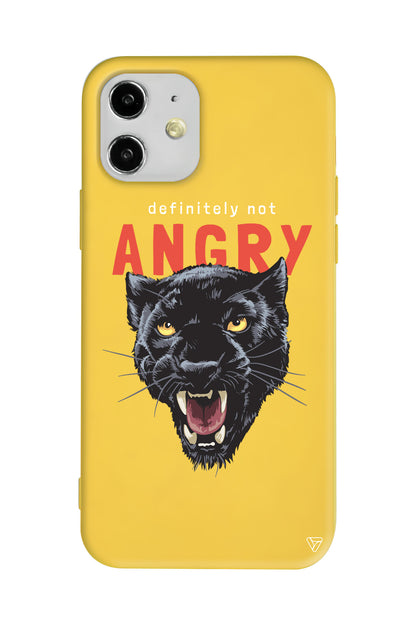 Sinirli Jaguar Pars Lansman Model İçi Kadife Silikon Telefon Kılıfı