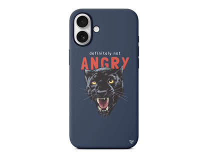 Sinirli Jaguar Pars Lansman Model İçi Kadife Silikon Telefon Kılıfı