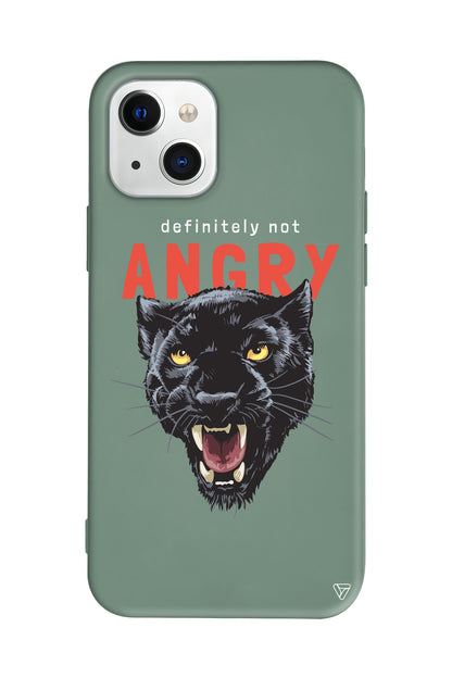 Sinirli Jaguar Pars Lansman Model İçi Kadife Silikon Telefon Kılıfı