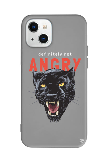 Sinirli Jaguar Pars Lansman Model İçi Kadife Silikon Telefon Kılıfı