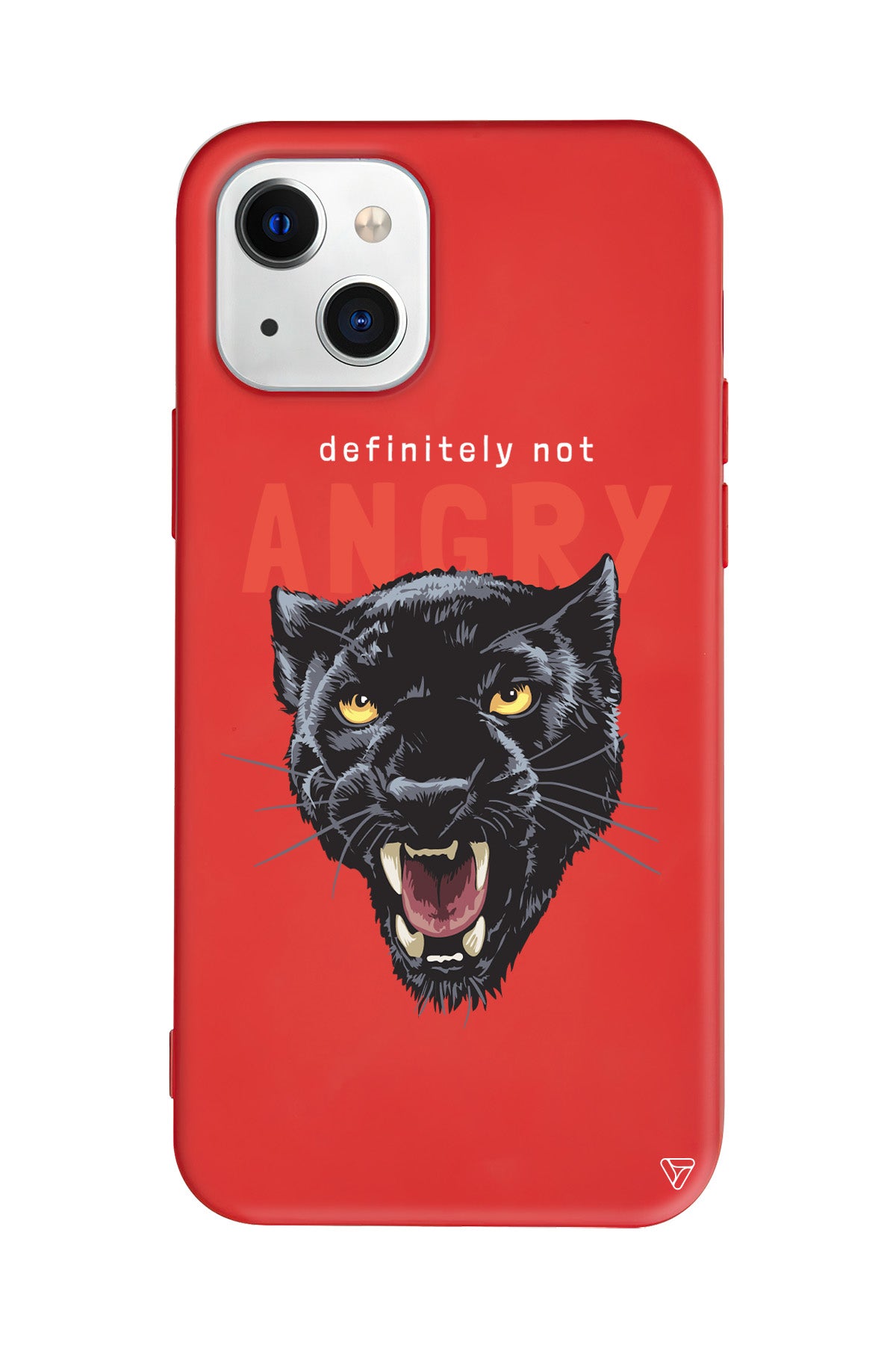 Sinirli Jaguar Pars Lansman Model İçi Kadife Silikon Telefon Kılıfı – Plus Serisine Özel