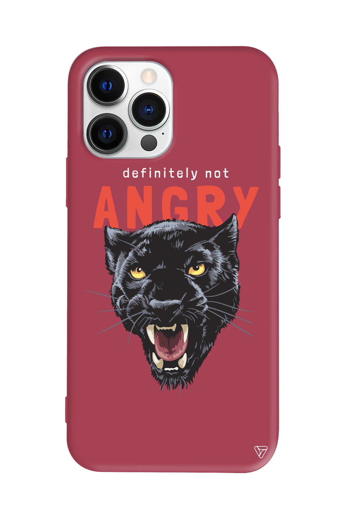 Sinirli Jaguar Pars Lansman Model İçi Kadife Silikon Telefon Kılıfı