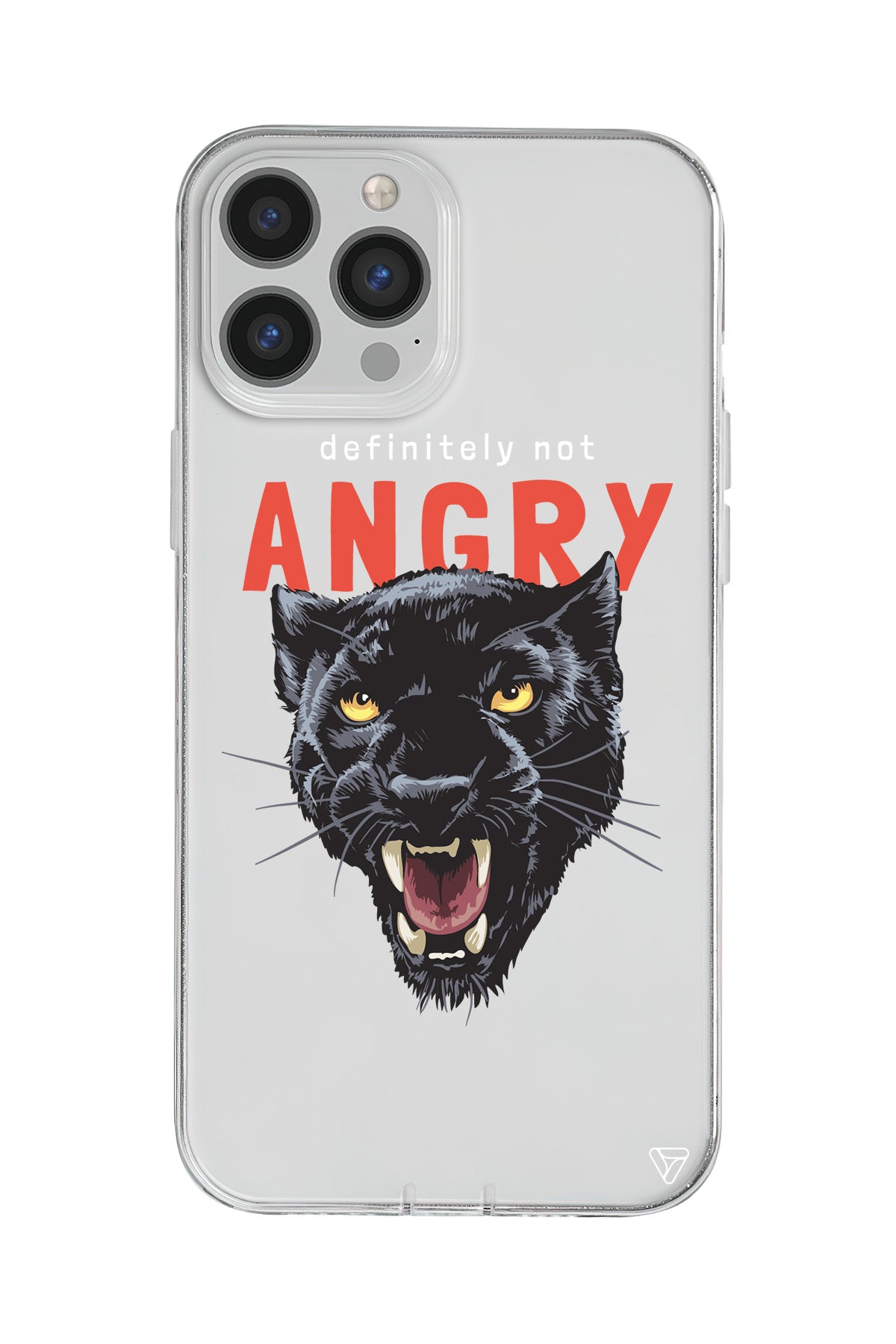 Sinirli Jaguar Pars Lansman Model İçi Kadife Silikon Telefon Kılıfı