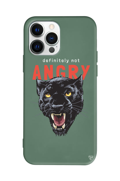 Sinirli Jaguar Pars Lansman Model İçi Kadife Silikon Telefon Kılıfı