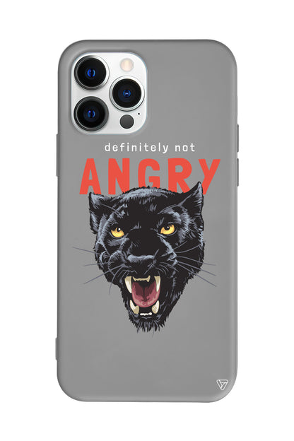 Sinirli Jaguar Pars Lansman Model İçi Kadife Silikon Telefon Kılıfı