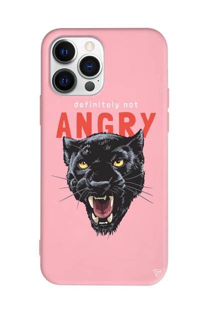 Sinirli Jaguar Pars Lansman Model İçi Kadife Silikon Telefon Kılıfı