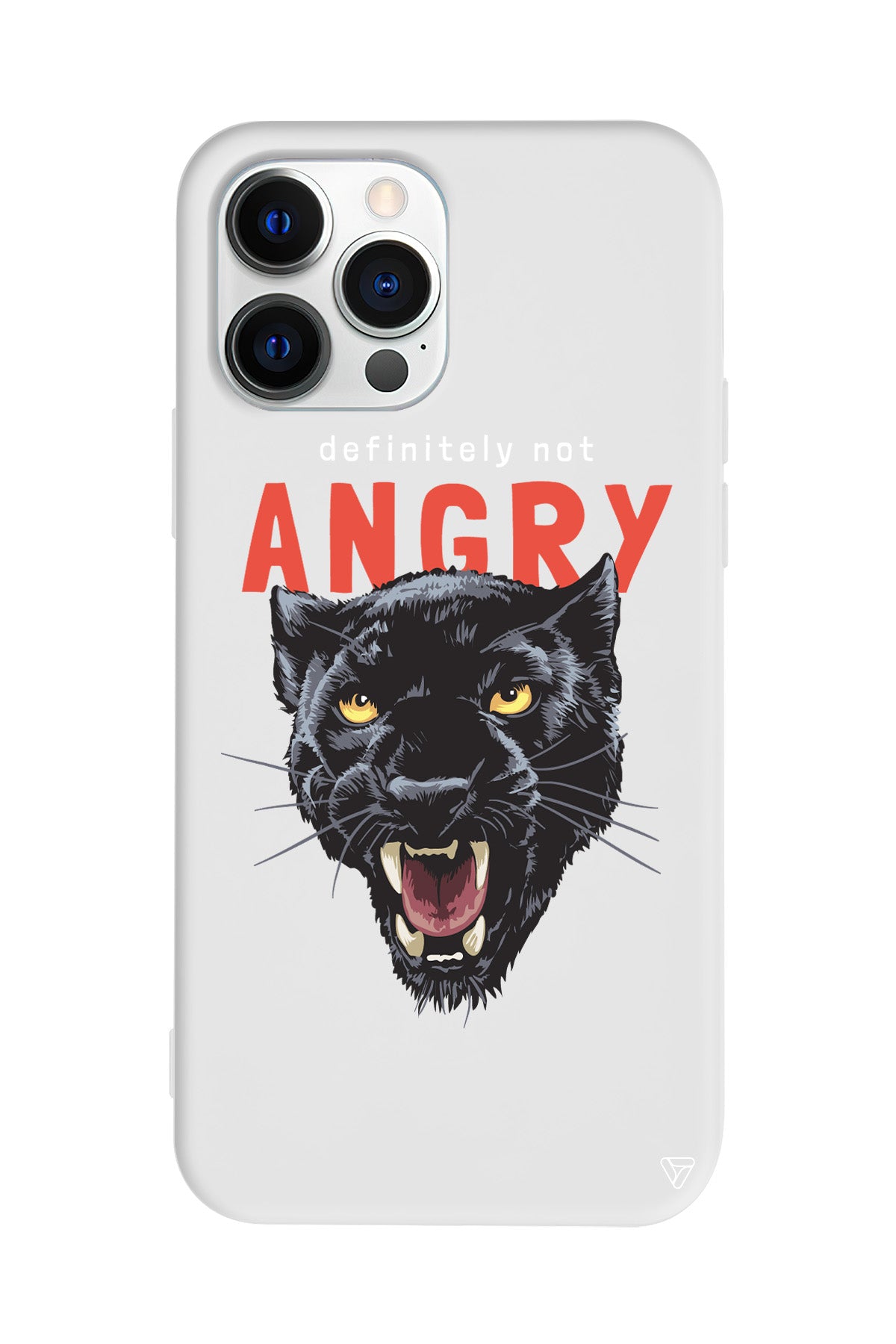 Sinirli Jaguar Pars Lansman Model İçi Kadife Silikon Telefon Kılıfı