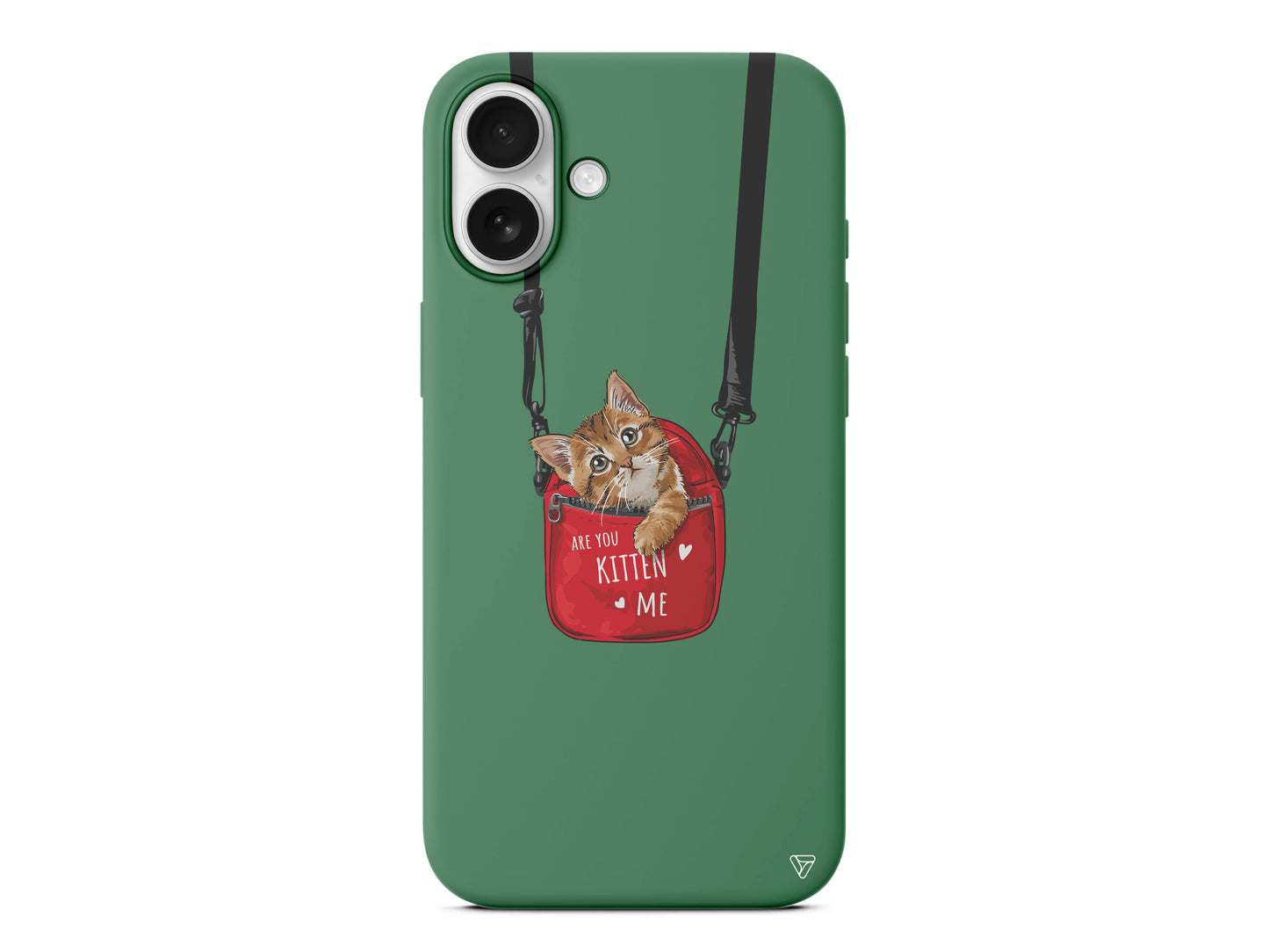 Çantada Kedi Lansman Model İçi Kadife Silikon Telefon Kılıfı – Plus Serisine Özel