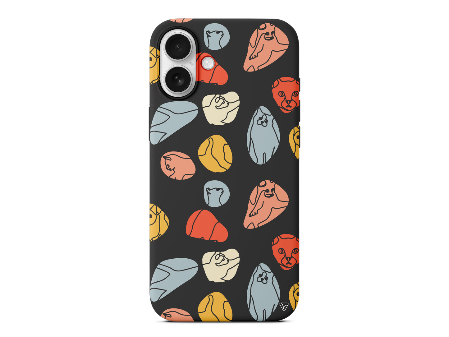 Renkli Kediler Lansman Model İçi Kadife Silikon Telefon Kılıfı – Plus Serisine Özel