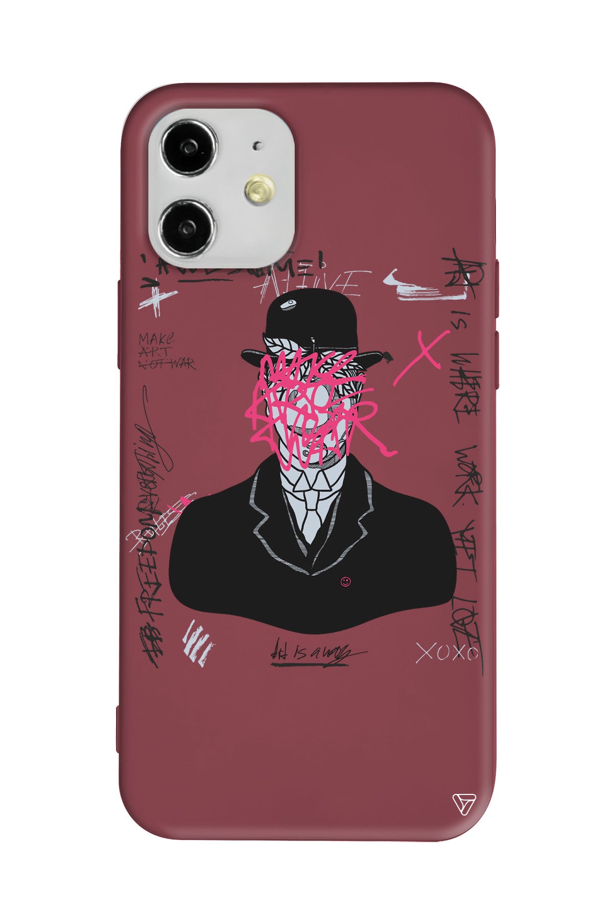 Adamın Oğlu Lansman Model İçi Kadife Silikon Telefon Kılıfı