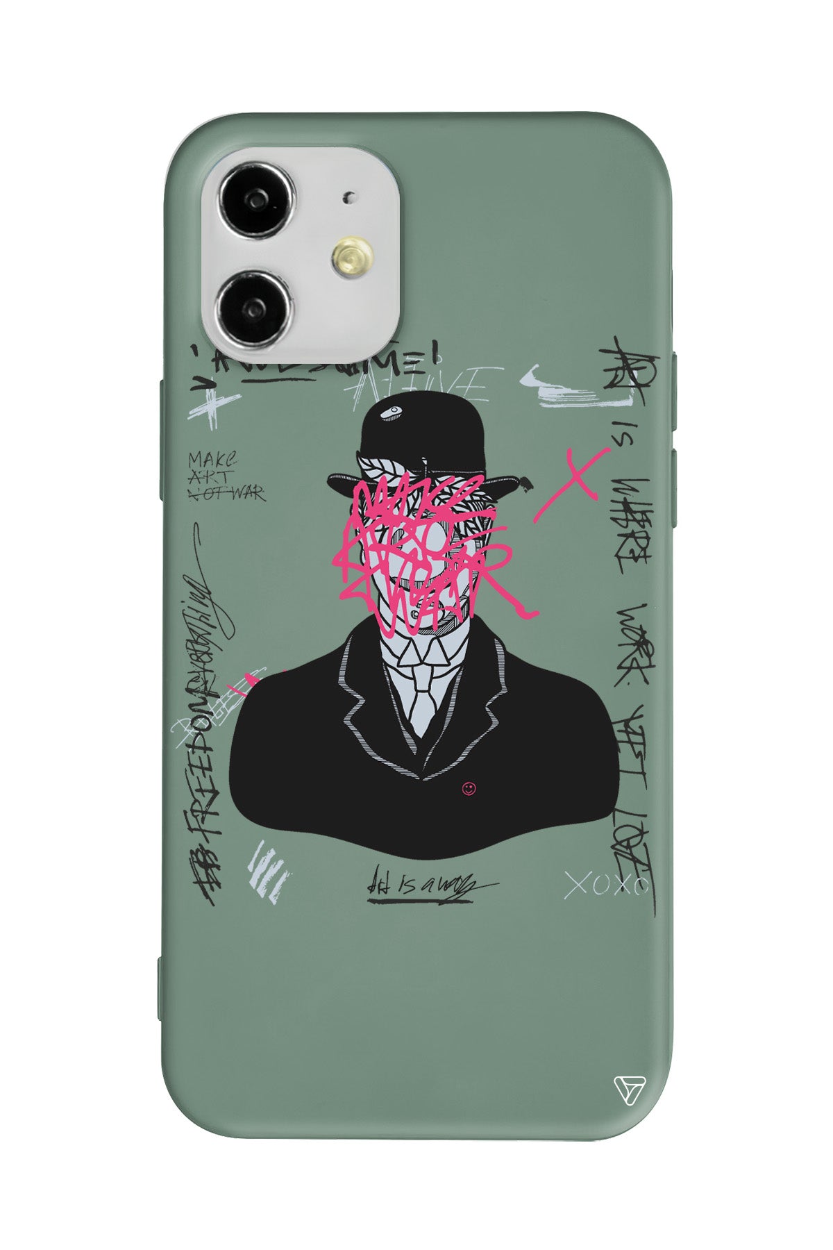 Adamın Oğlu Lansman Model İçi Kadife Silikon Telefon Kılıfı