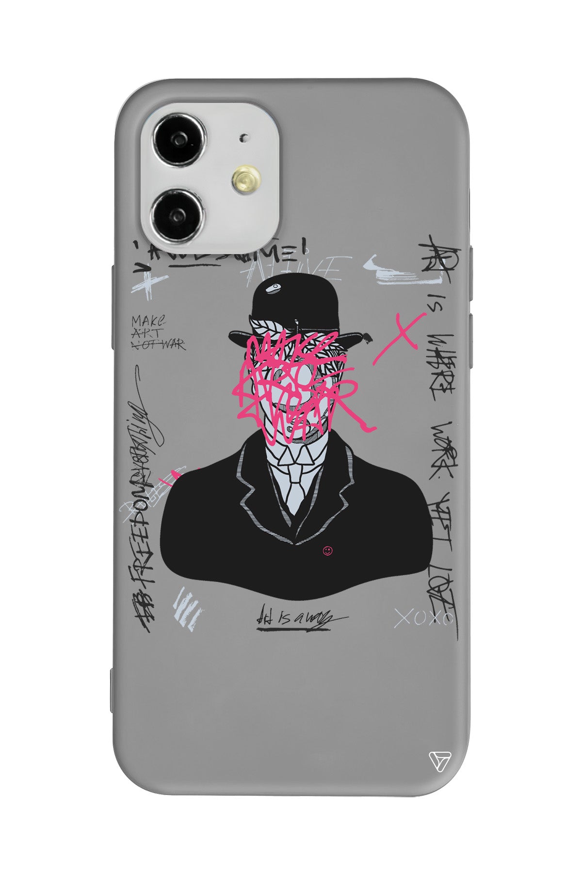 Adamın Oğlu Lansman Model İçi Kadife Silikon Telefon Kılıfı