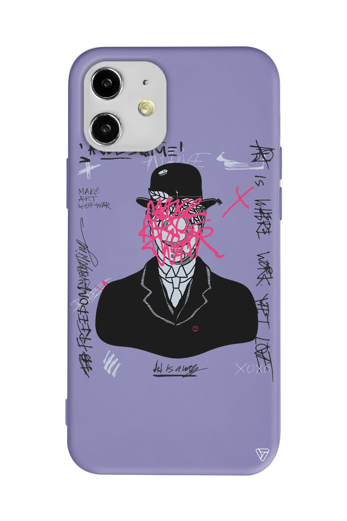 Adamın Oğlu Lansman Model İçi Kadife Silikon Telefon Kılıfı