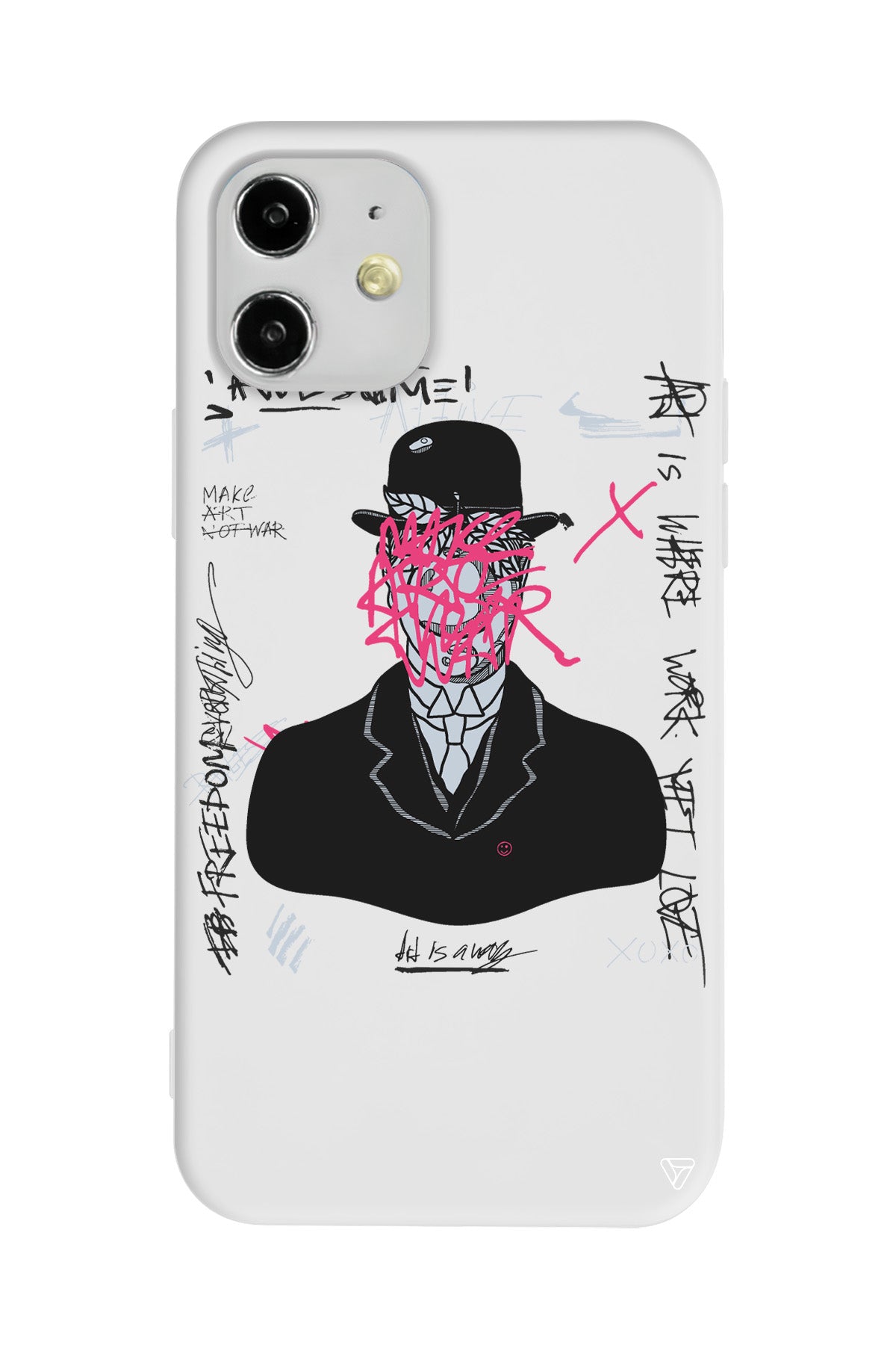 Adamın Oğlu Lansman Model İçi Kadife Silikon Telefon Kılıfı