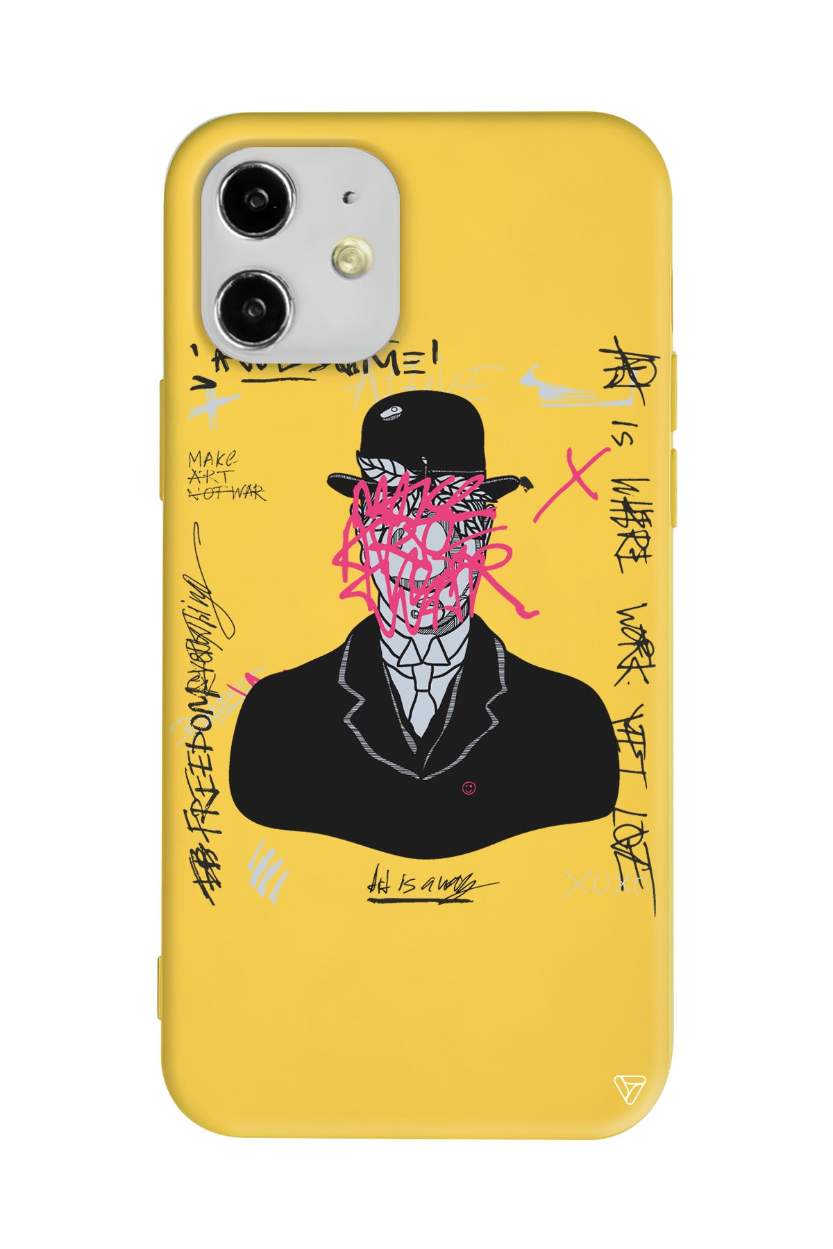 Adamın Oğlu Lansman Model İçi Kadife Silikon Telefon Kılıfı