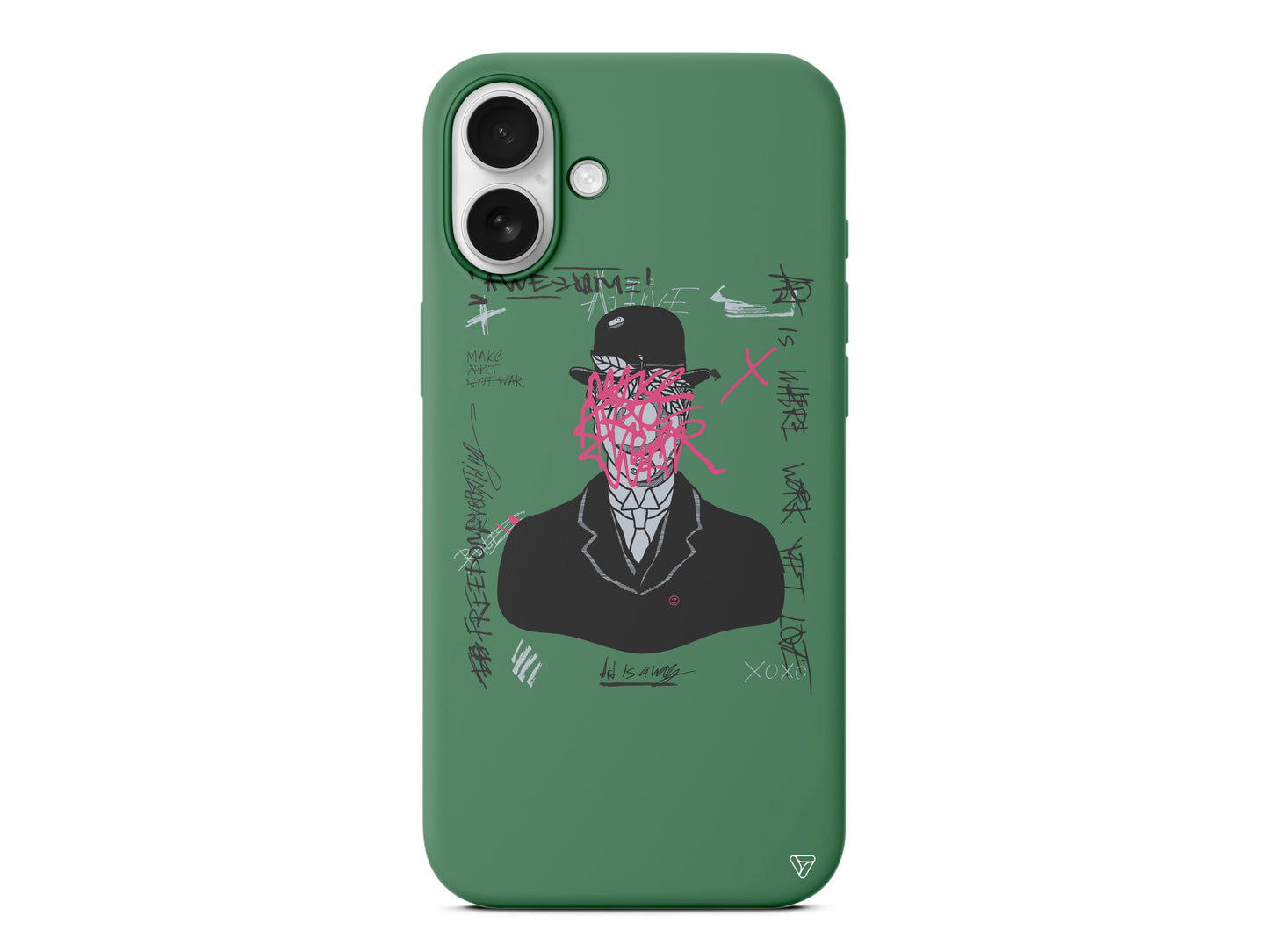 Adamın Oğlu Lansman Model İçi Kadife Silikon Telefon Kılıfı