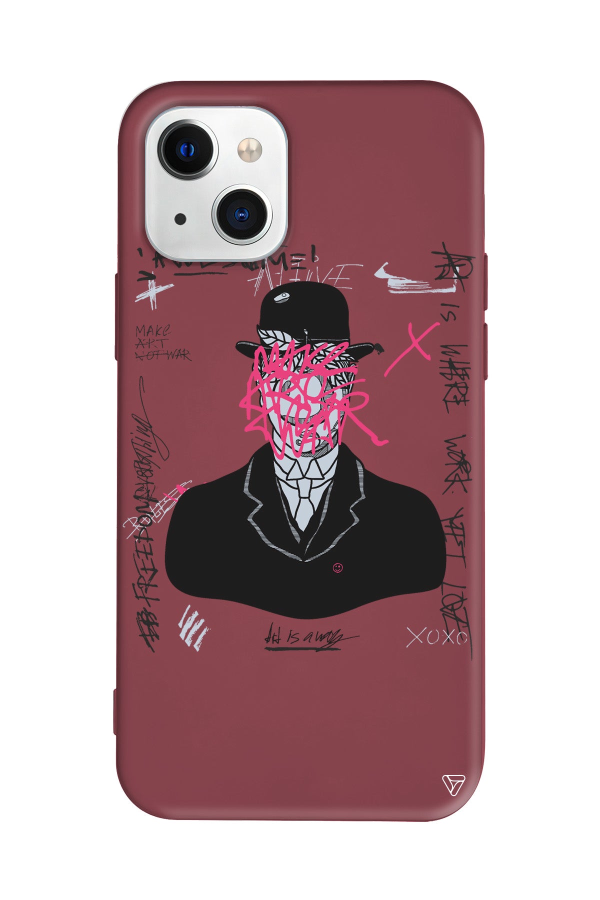 Adamın Oğlu Lansman Model İçi Kadife Silikon Telefon Kılıfı